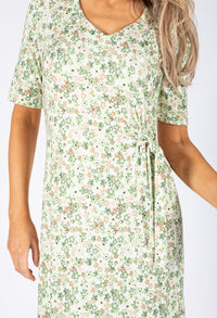 Tie Side Bloom Dress