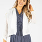 Linen Look Light Summer Jacket