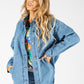 Denim Look Shacket