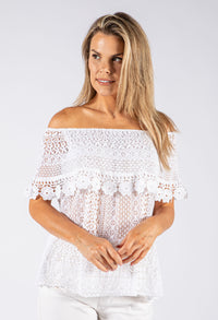 Crochet Trim Top