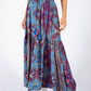 Paisley Print Maxi Skirt