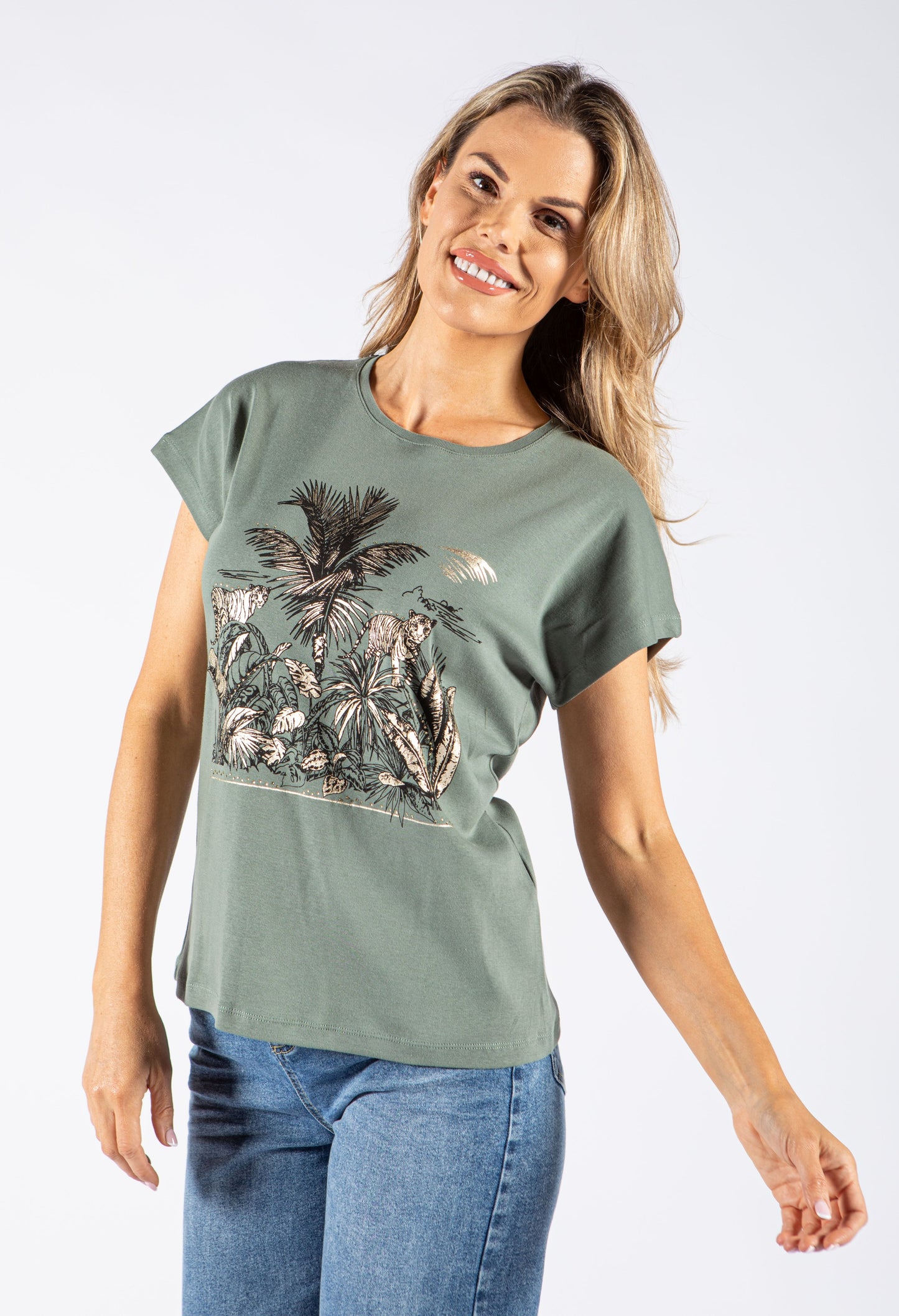 Jungle Graphic Top