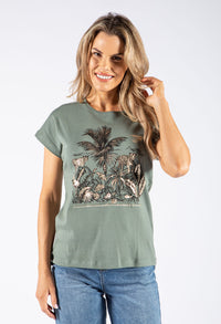 Jungle Graphic Top