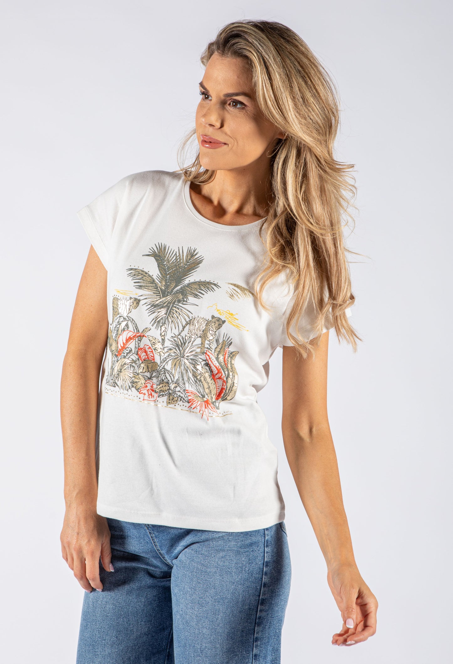 Jungle Graphic Top