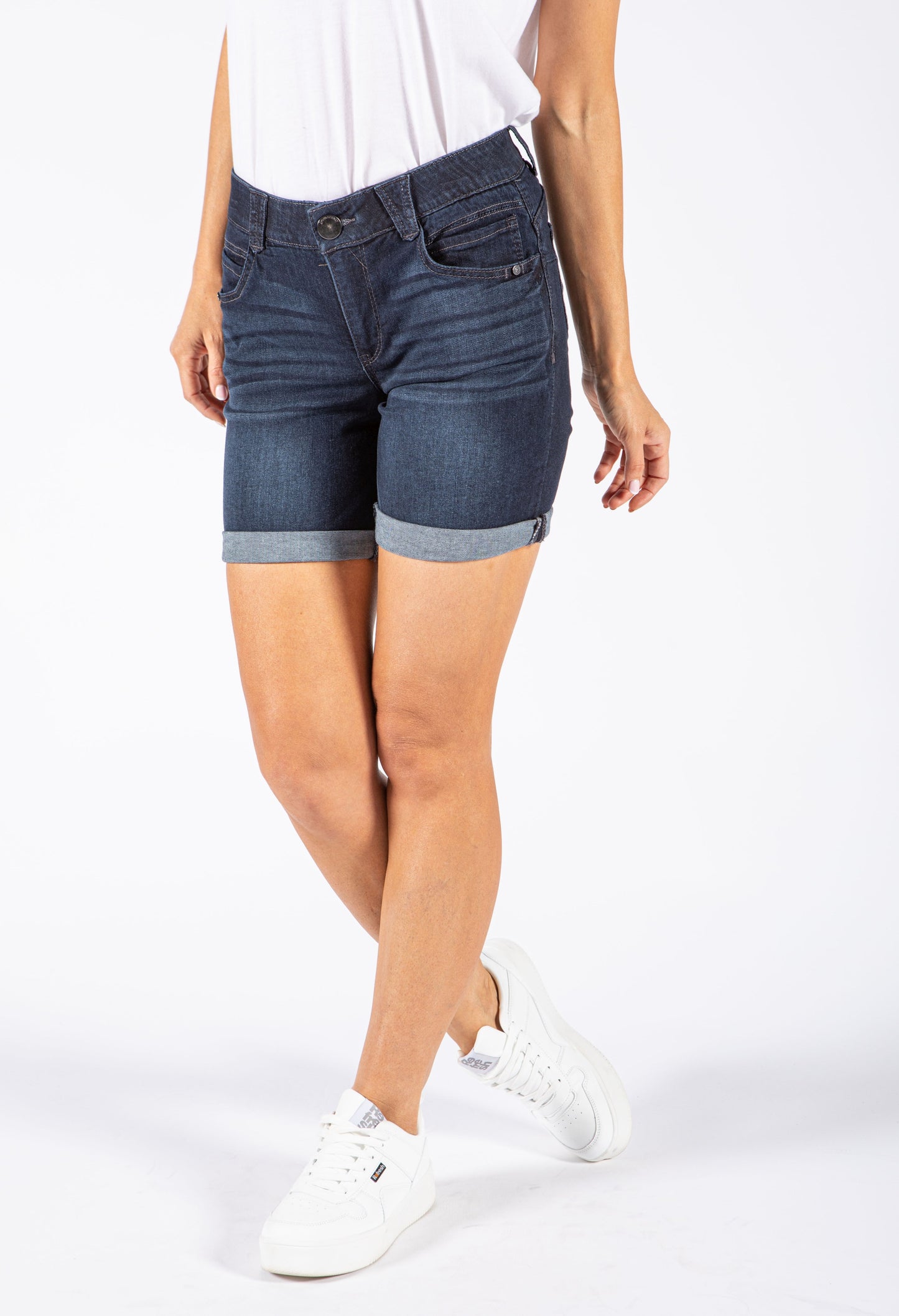 Ab Solution Indigo Denim 7" Inseam Shorts