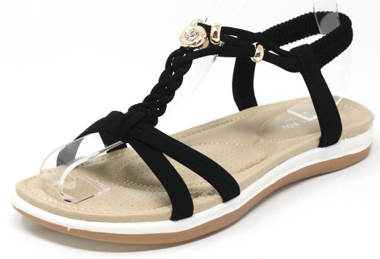 Bold Multi Braid Sandal