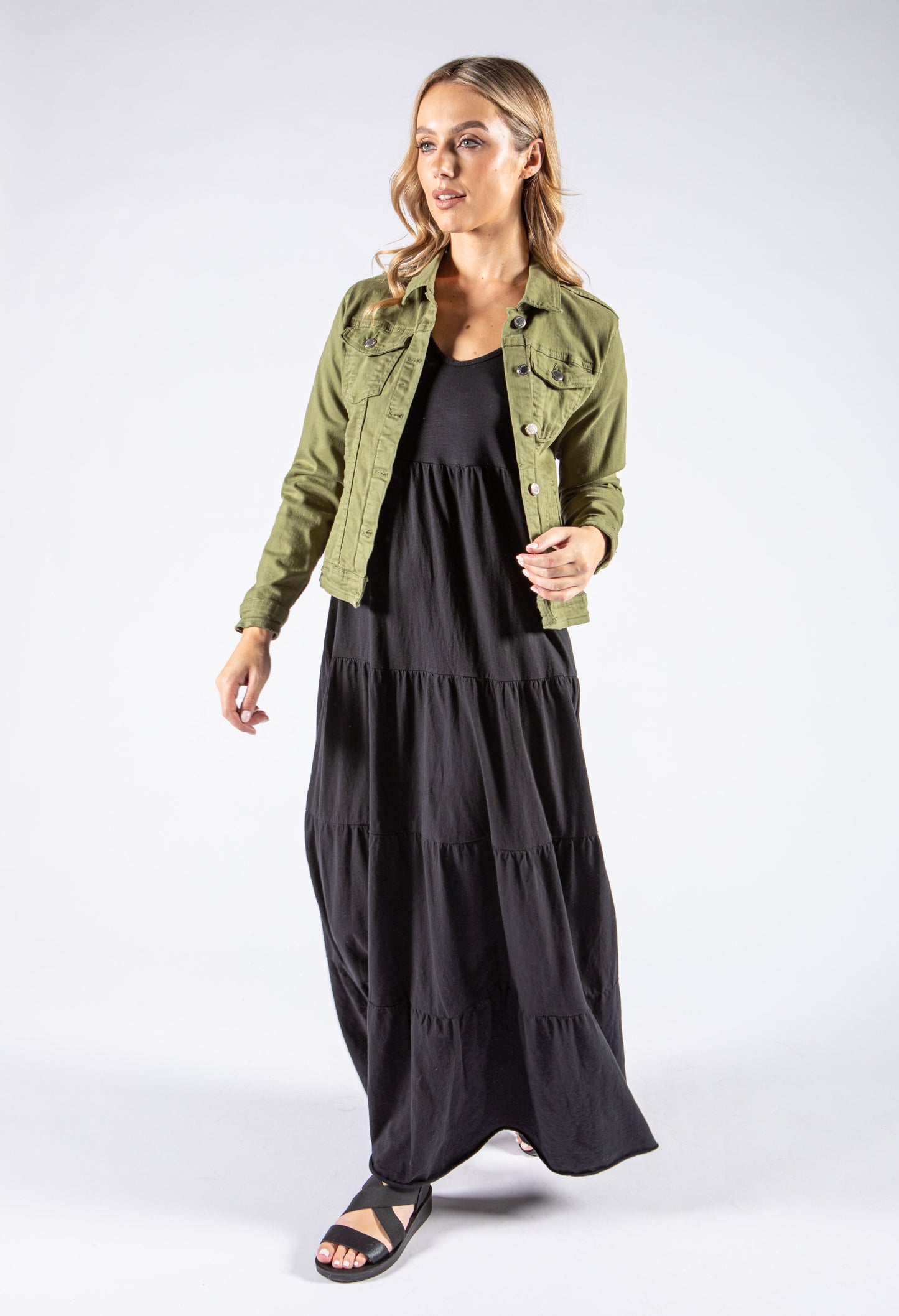 Tiered Maxi Dress