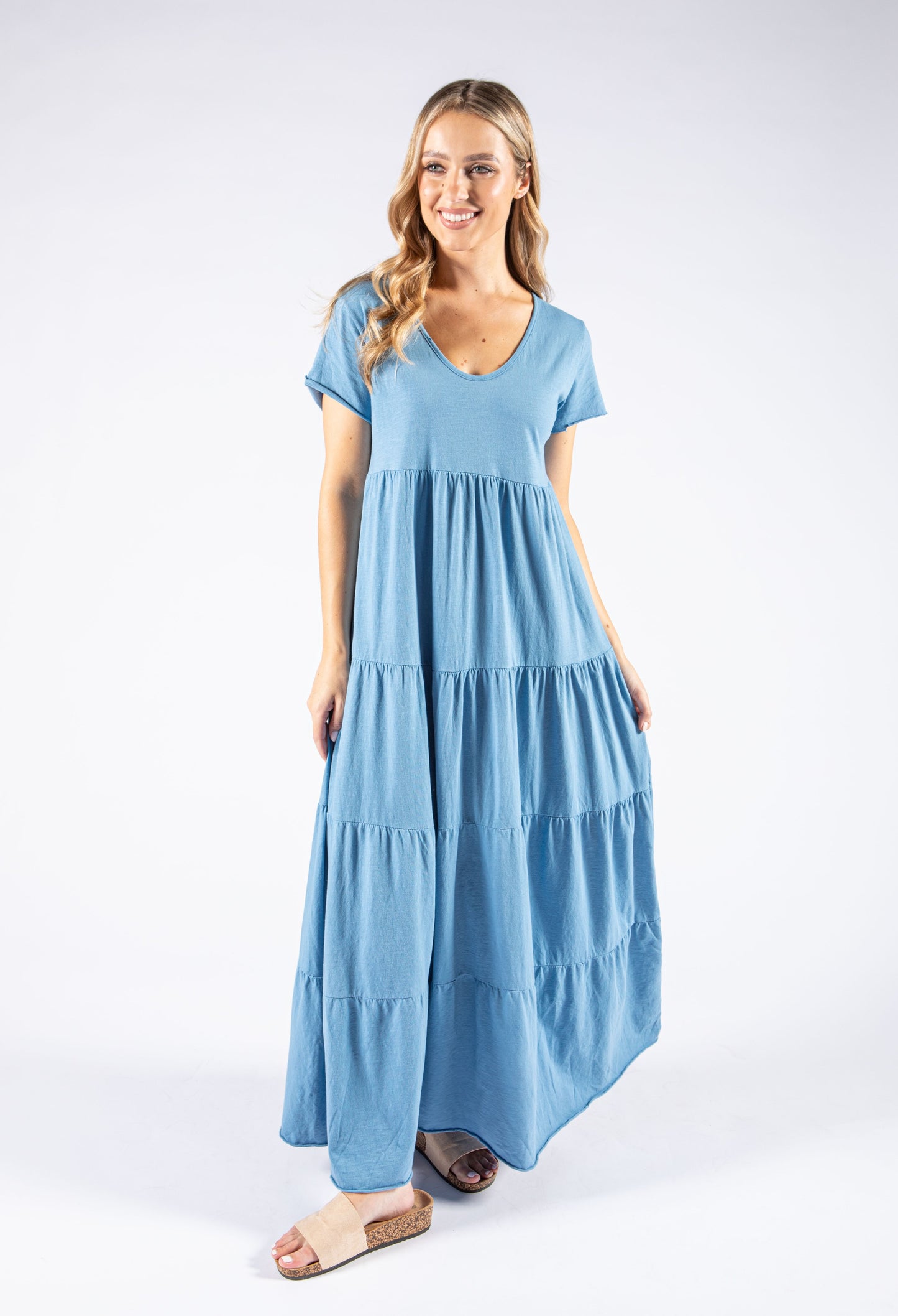 Tiered Maxi Dress