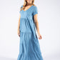 Tiered Maxi Dress