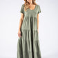 Tiered Maxi Dress