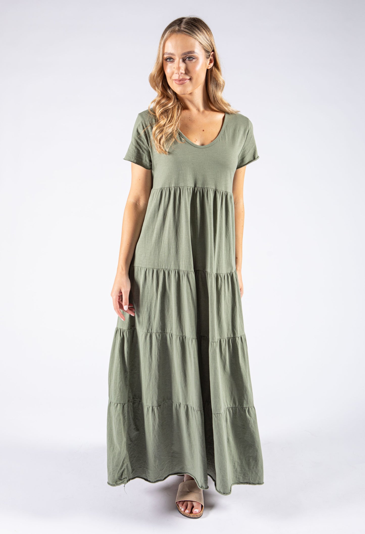 Tiered Maxi Dress