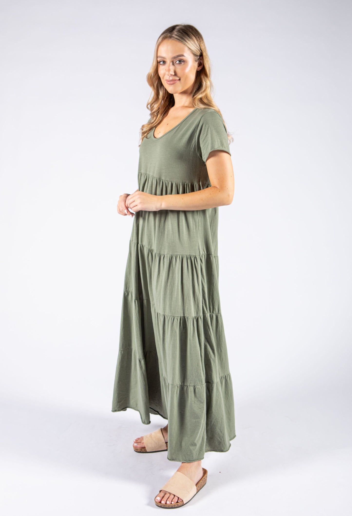 Tiered Maxi Dress