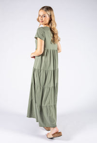 Tiered Maxi Dress