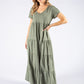 Tiered Maxi Dress