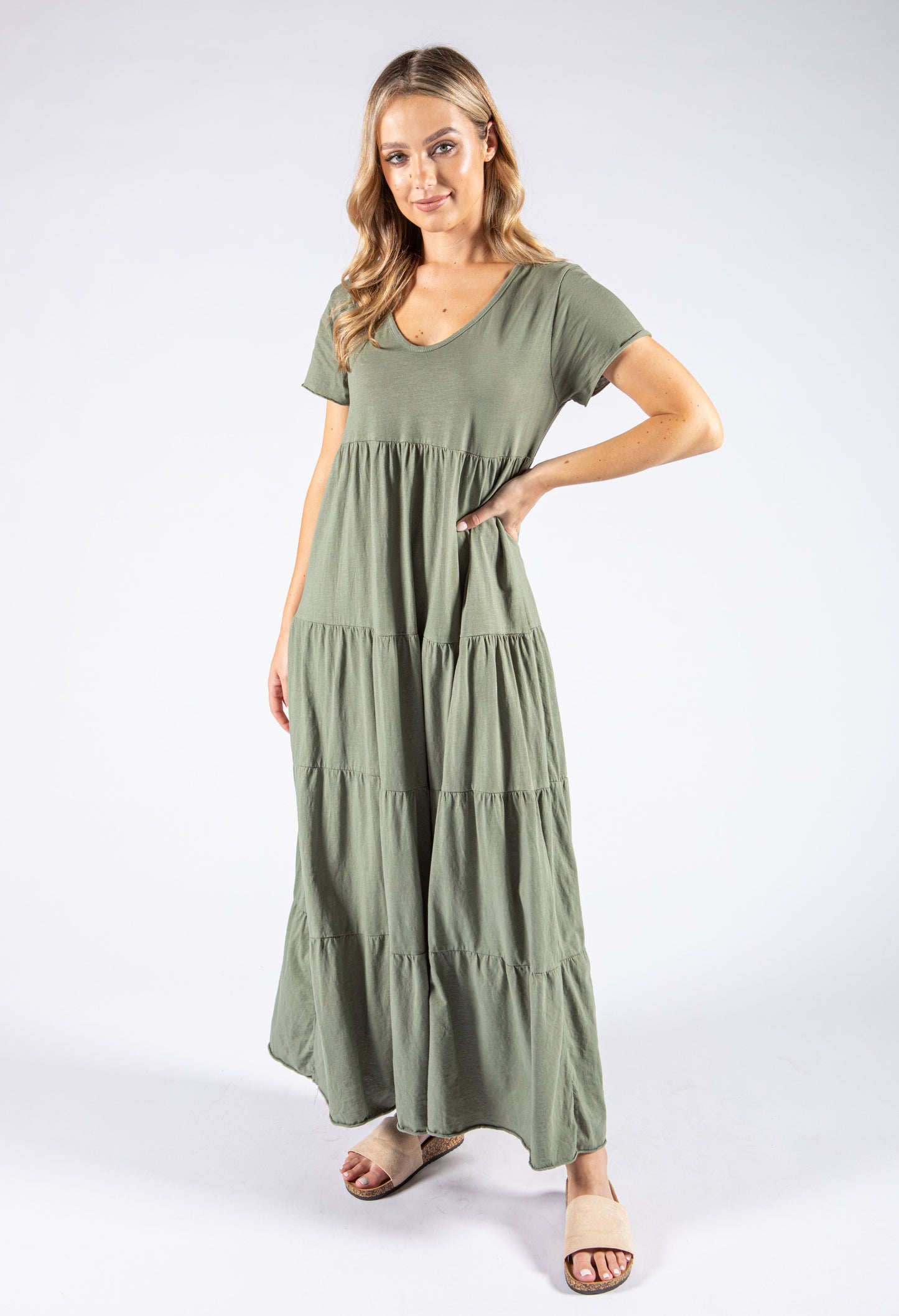 Tiered Maxi Dress