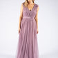 Maxi Dress With Ruffle Shoulder Detail