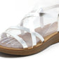 Metallic Strap Sandal