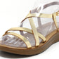 Metallic Strap Sandal