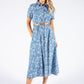 Paisley Denim Dress