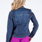 Pearl Beaded Denim Jacket