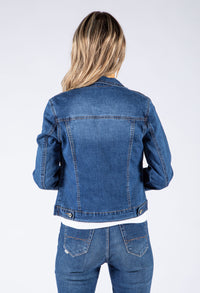 Pocket Bling Denim Jacket