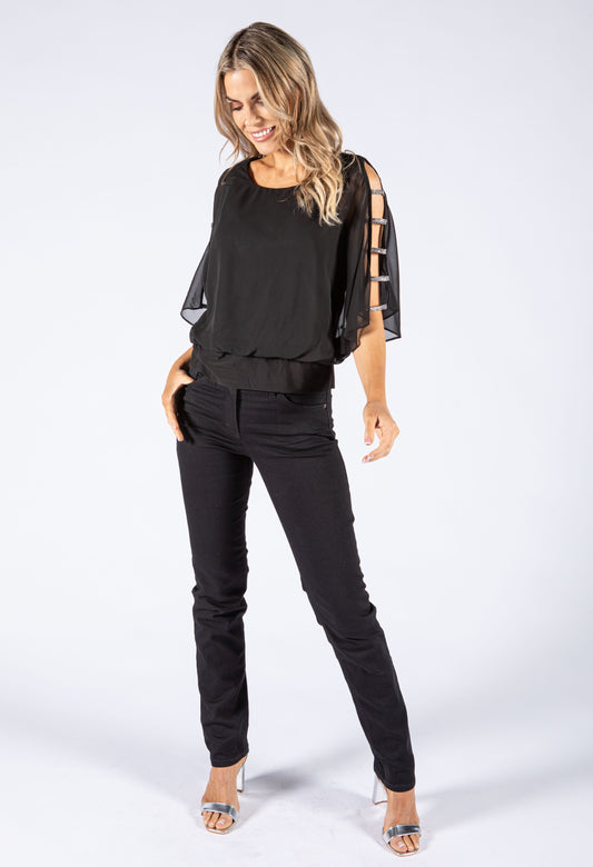 Diamante Detailing Top