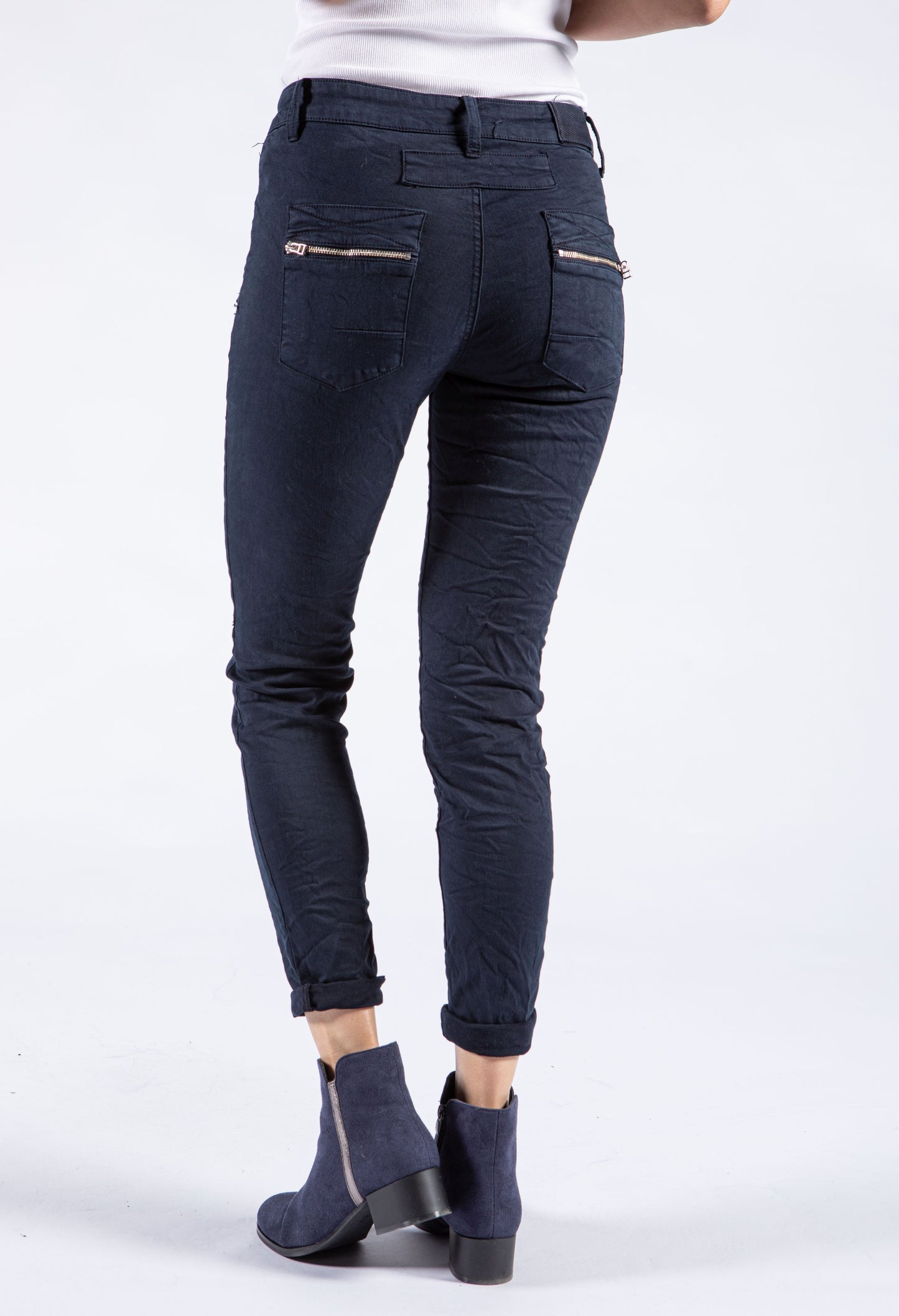 Crinkle Style Jeans