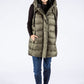 Longline Padded Gilet