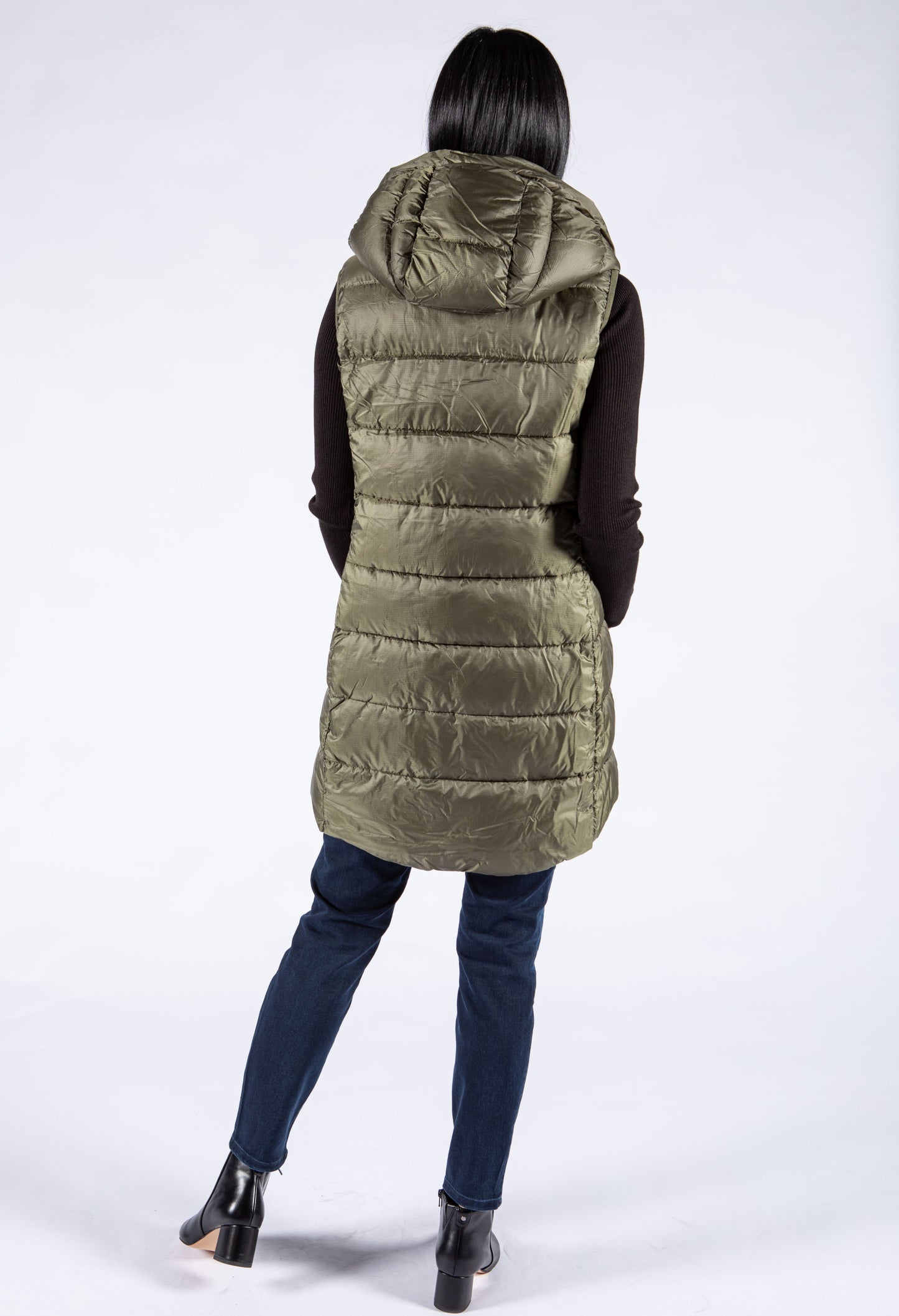 Longline Padded Gilet