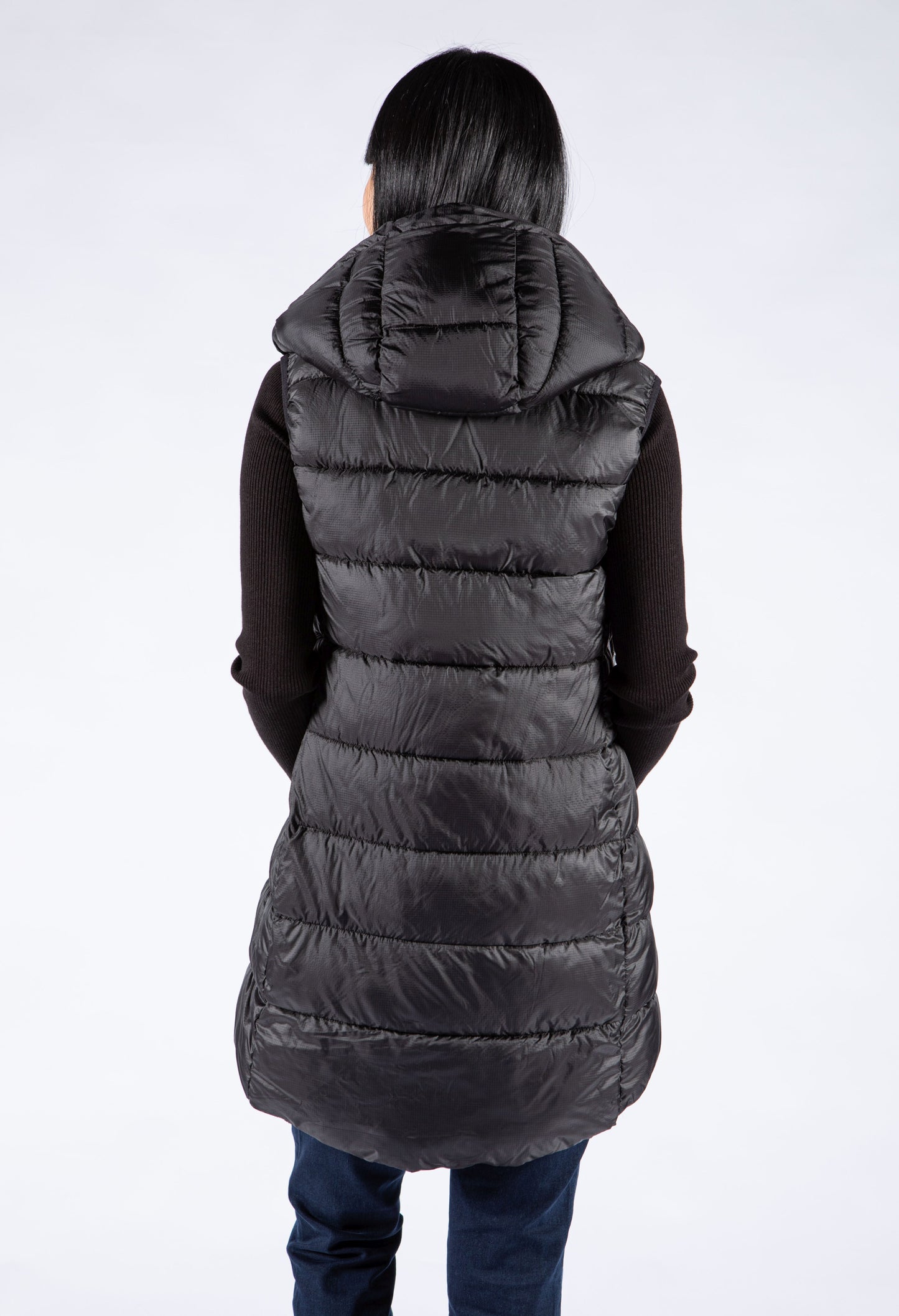 Longline Padded Gilet