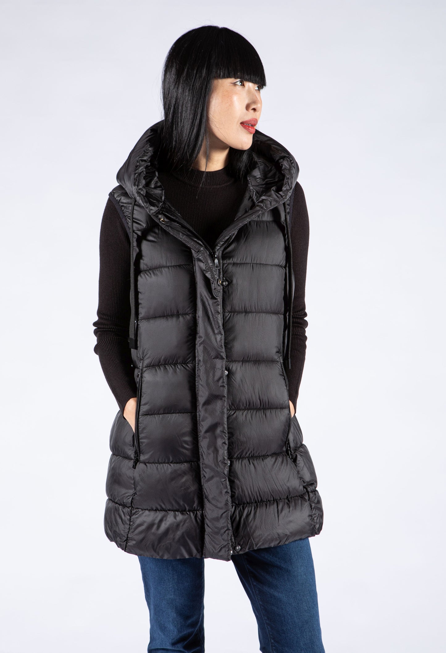 Longline Padded Gilet