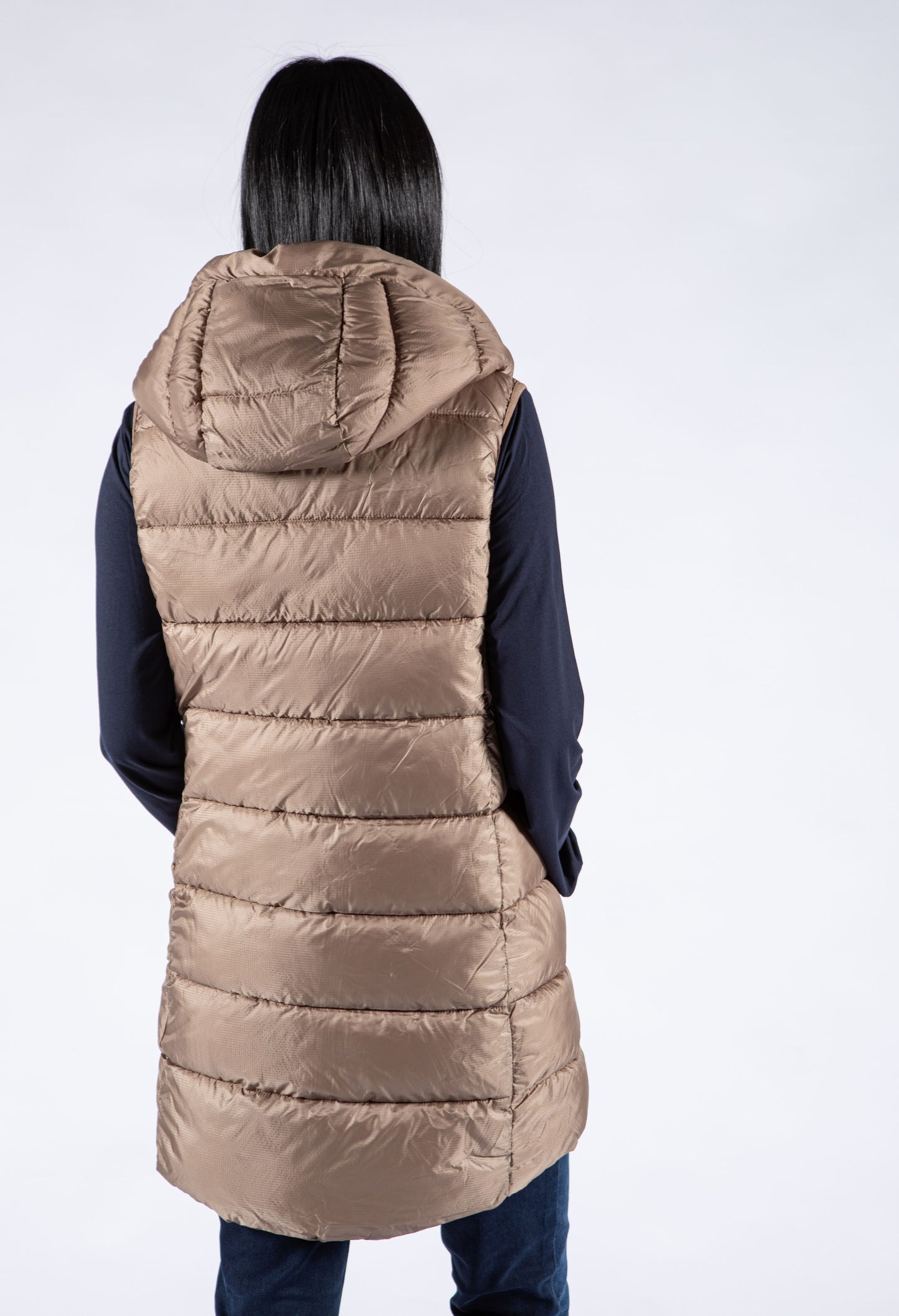 Longline Padded Gilet