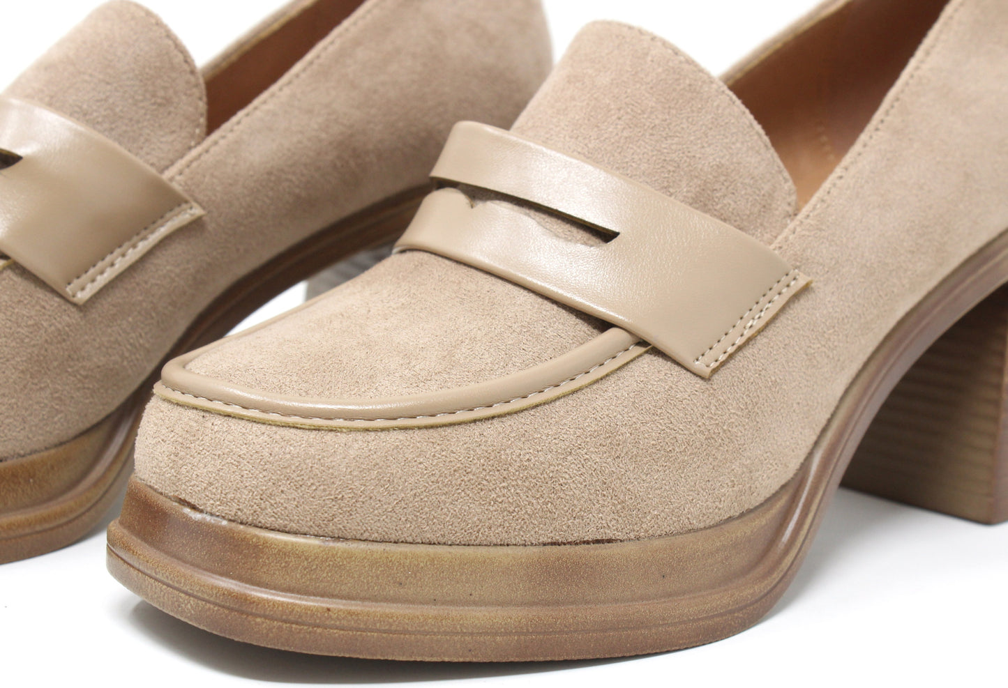 Heeled Penny Loafer