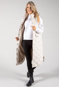 Quilted Longline Gilet