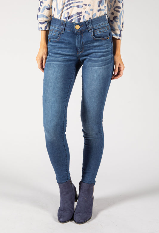 Blue Denim Jegging Booty Lift Jean