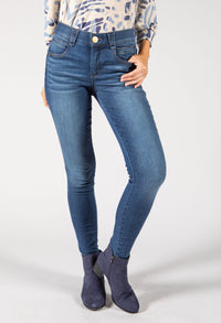 Blue Denim Jegging Booty Lift Jean