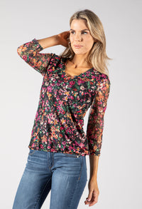 Liman V-Neck Floral Top