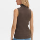 Paleyla High Neck Ribbed Sleeveless Top