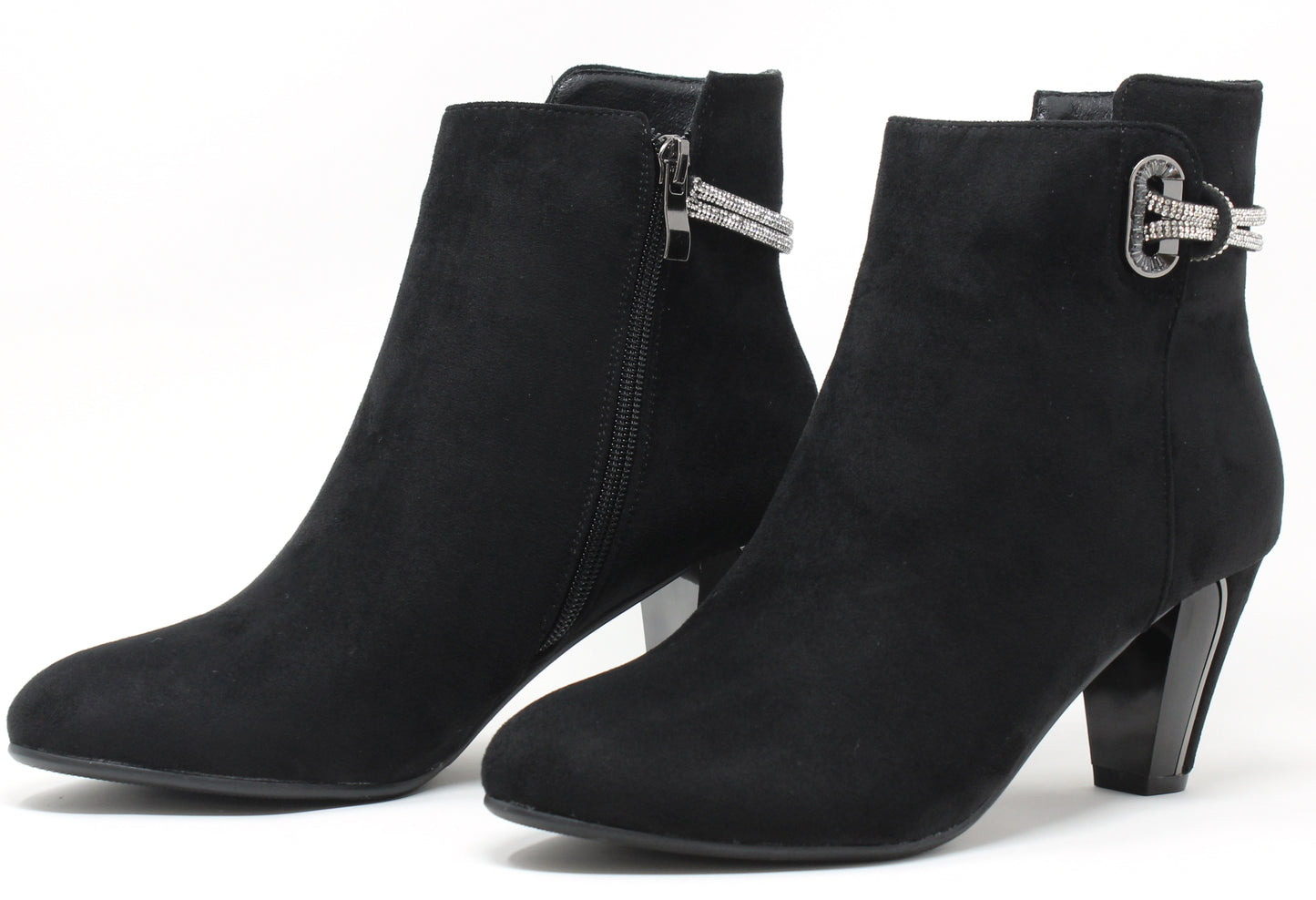 Diamante Strap Ankle Boot