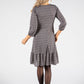 Tiered V Neckline Dress-1