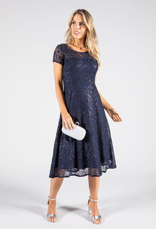 Sequin Lace Dress