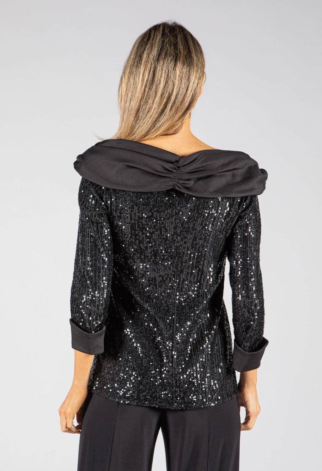 Bardot Sequin Top