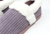 Faux Fur Cuff Slipper