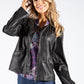 Vintage Leather Look Jacket