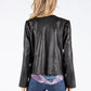 Vintage Leather Look Jacket