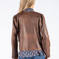 Vintage Leather Look Jacket