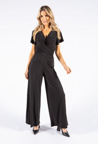 V Neckline Jumpsuit