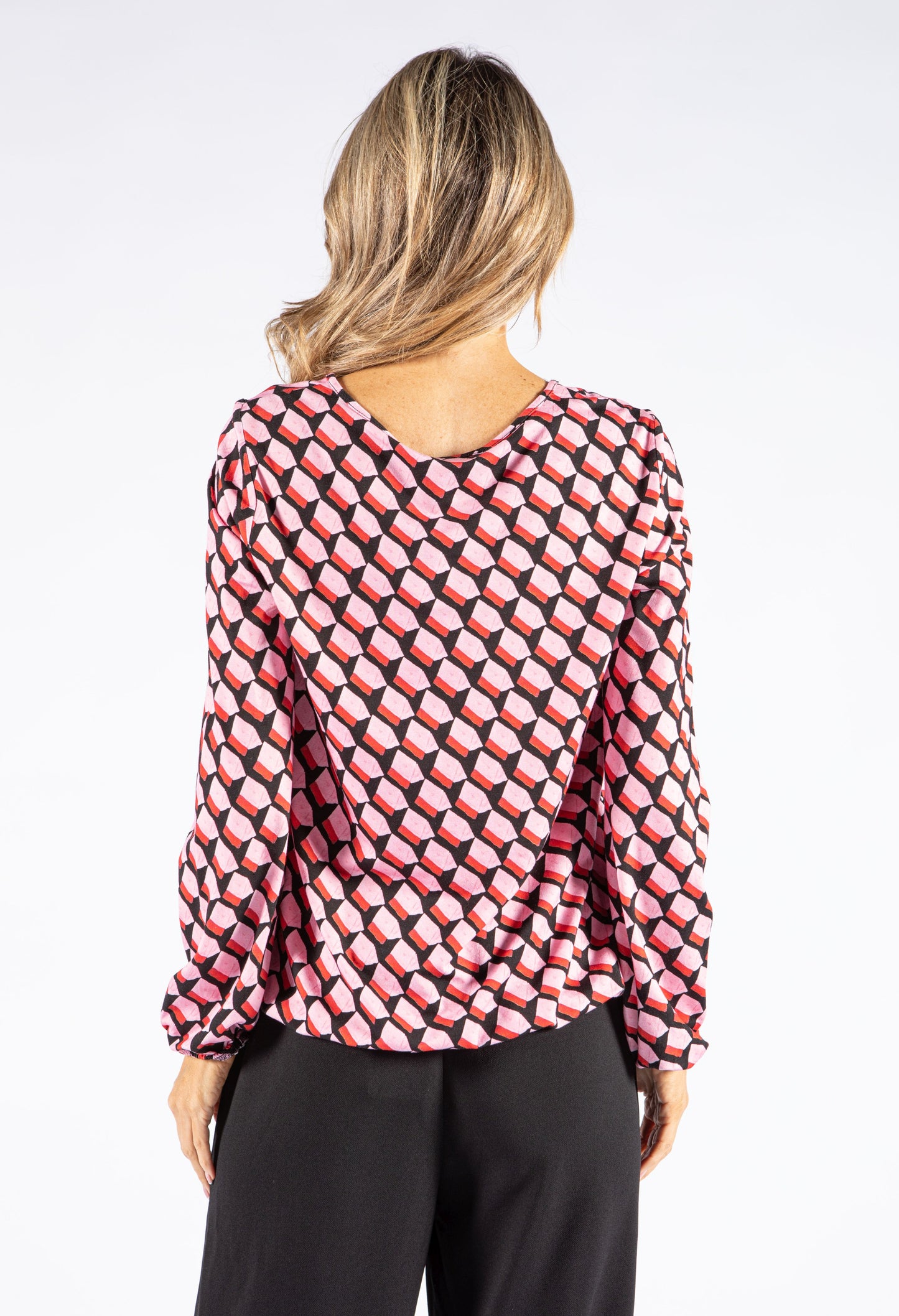 Keyhole Neckline Top