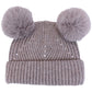 Double Pom Pom Hat