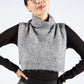 Ribbed Knit Bib